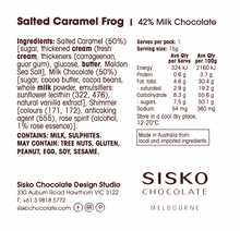 Load image into Gallery viewer, Salted Caramel Frogs | 42% Milk Chocolate