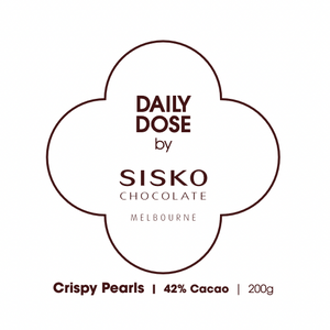 Daily Dose | Crispy Pearls | Milk Chocolate | 42% cacao | 200g