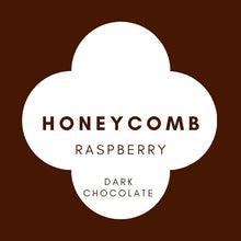 Load image into Gallery viewer, Honeycomb | Raspberry Crisp | French Dark Chocolate | 62% cacao |100g