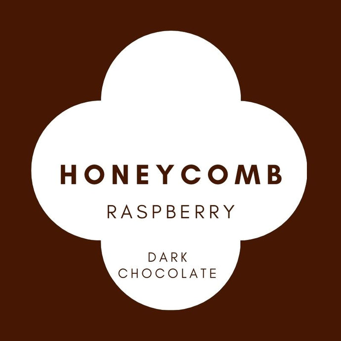 Honeycomb | Raspberry Crisp | French Dark Chocolate | 62% cacao |100g