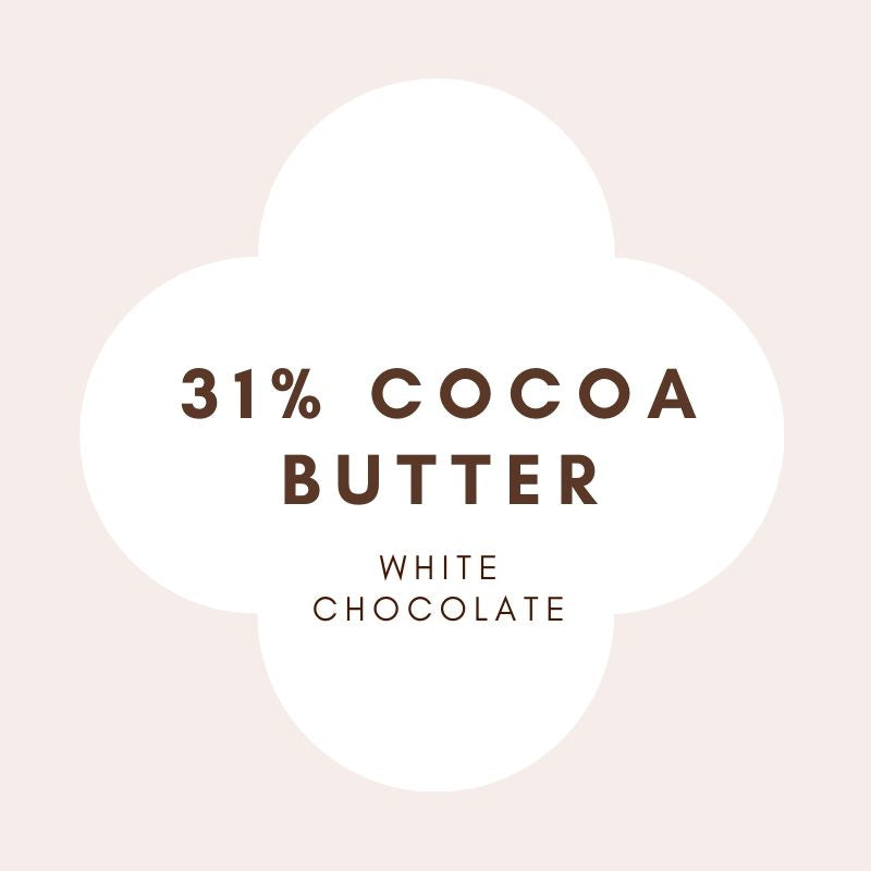 Bulk French White Chocolate 31 cocoa butter 500g Sisko Chocolate
