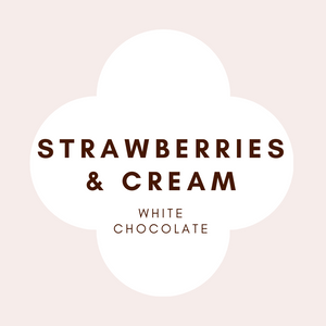 Strawberries & Cream | French White Chocolate | 31% Cacao | 80g