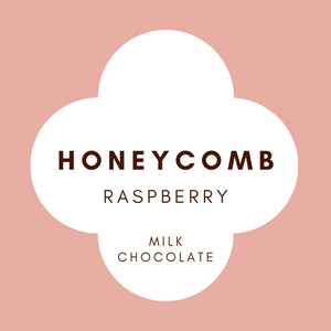 Honeycomb | Raspberry | Milk Chocolate | 42% cacao | 100g