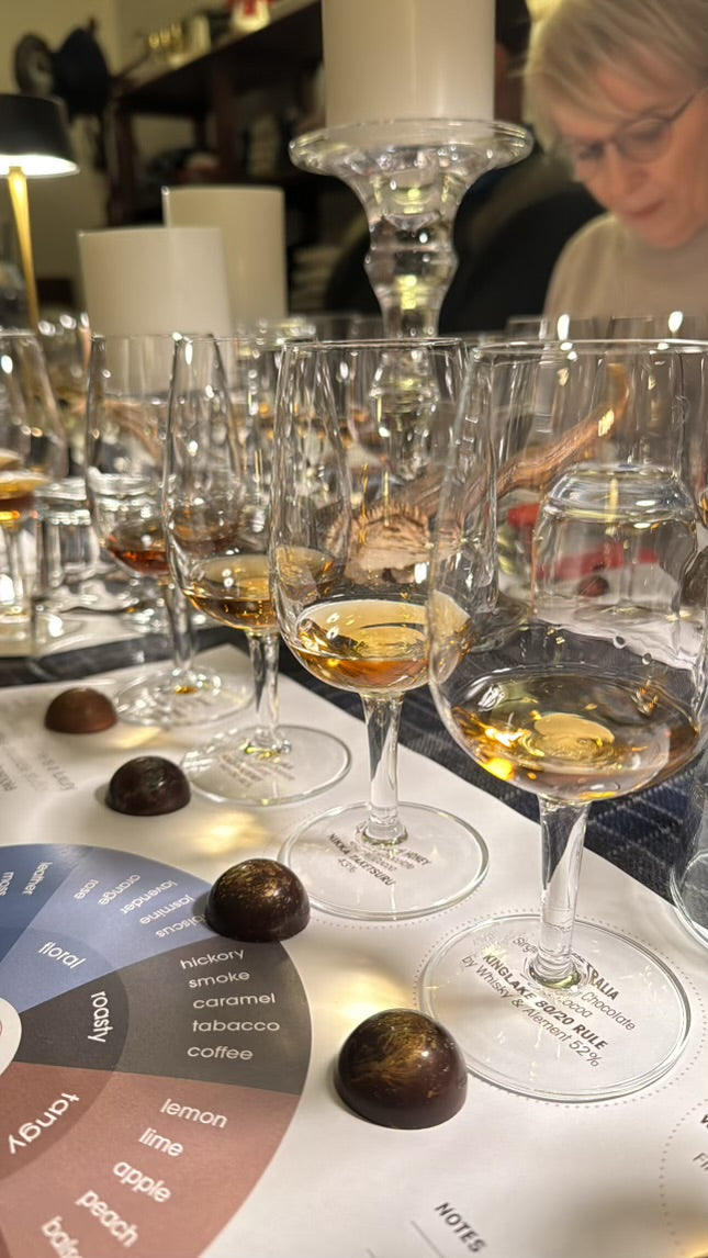 Chocolate & Whisky Night at Sisko Chocolate Studio