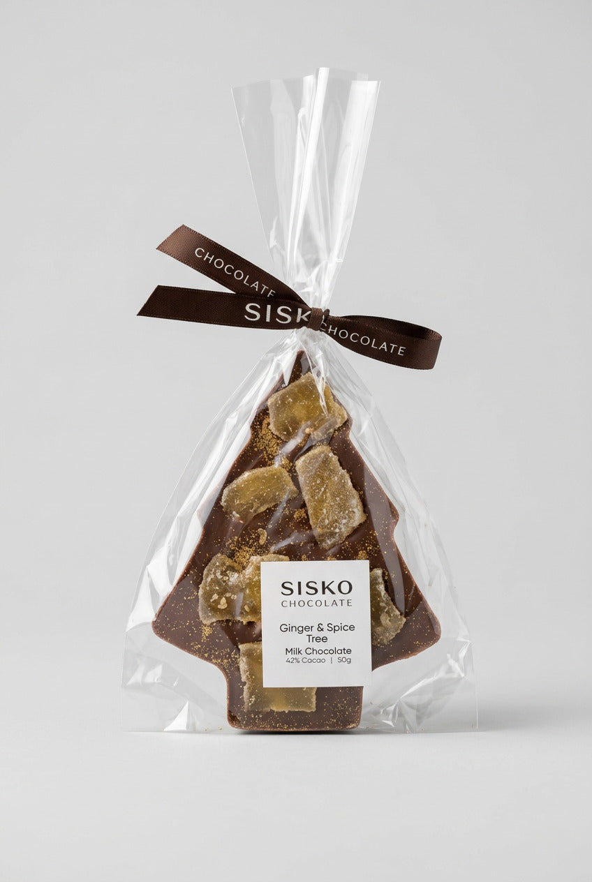 Christmas Chocolate Tree Bars | 50g