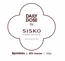 Load image into Gallery viewer, Daily Dose | Sprinkles | Milk Chocolate | 42% cacao | 200g