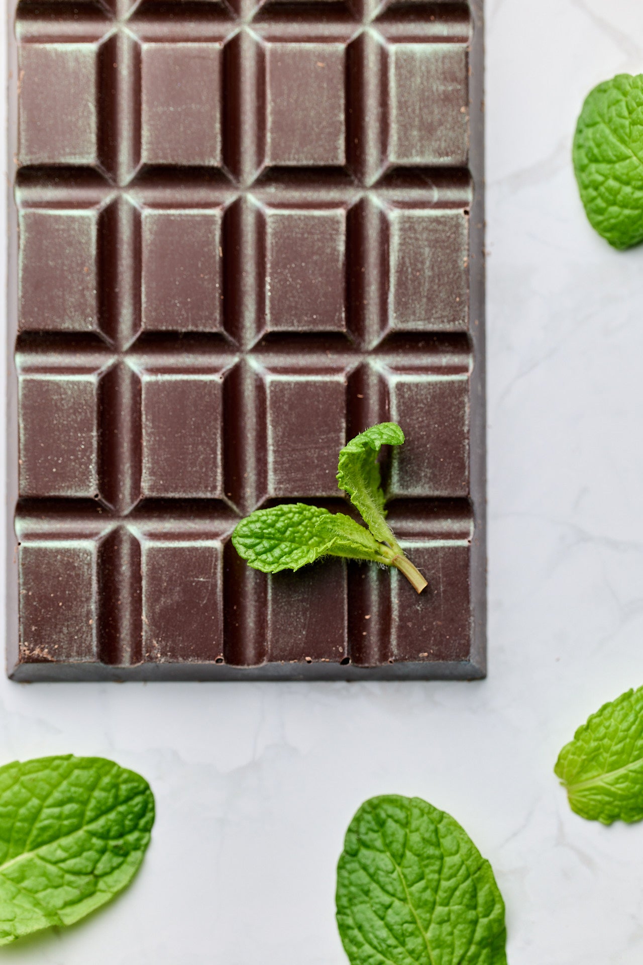 Bars | Peppermint |  French Dark Chocolate | 62% cacao | 90g