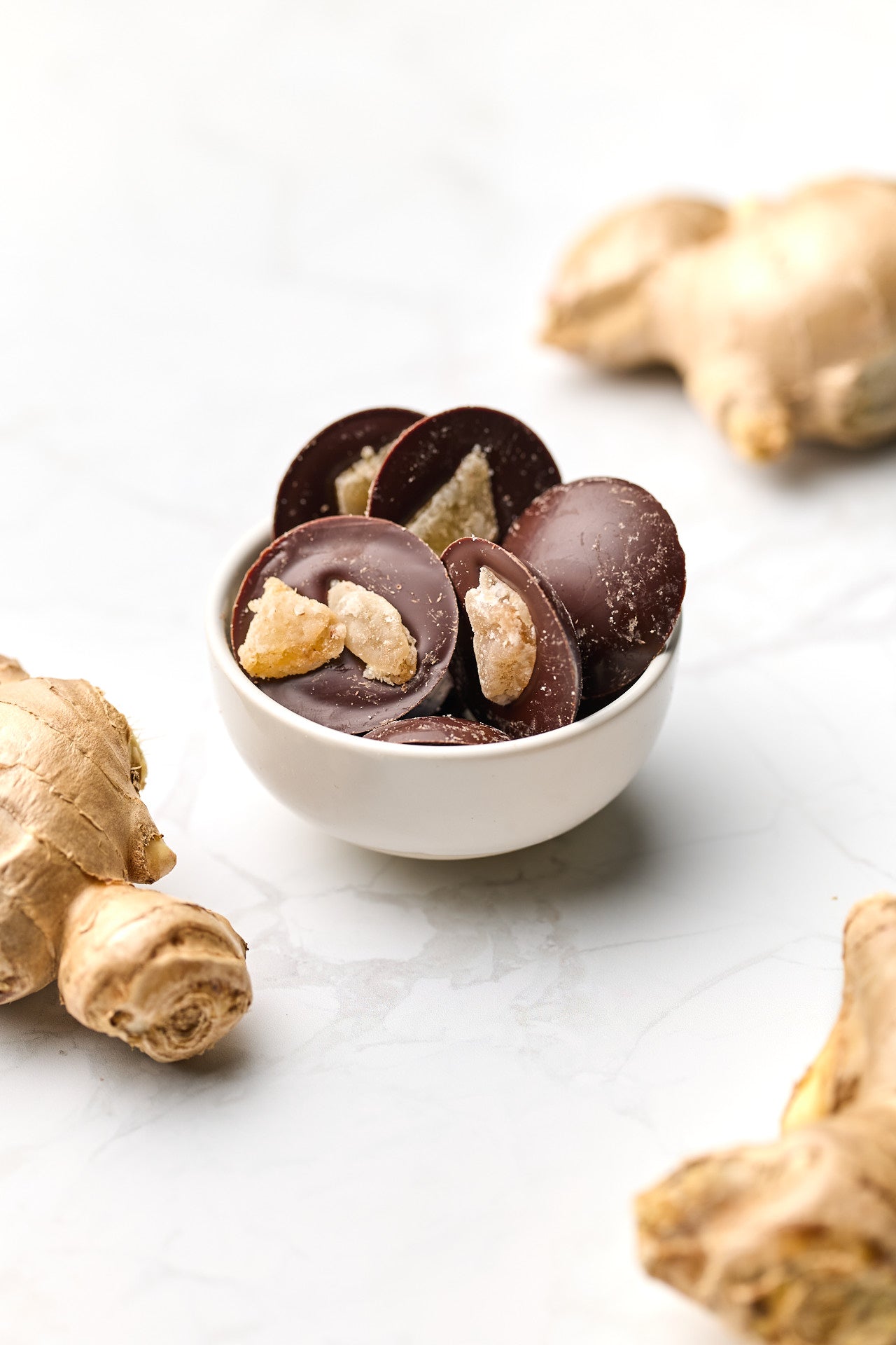 Tube | Daily Dose | Ginger | Dark Chocolate | 62% cacao | 200g | Vegan