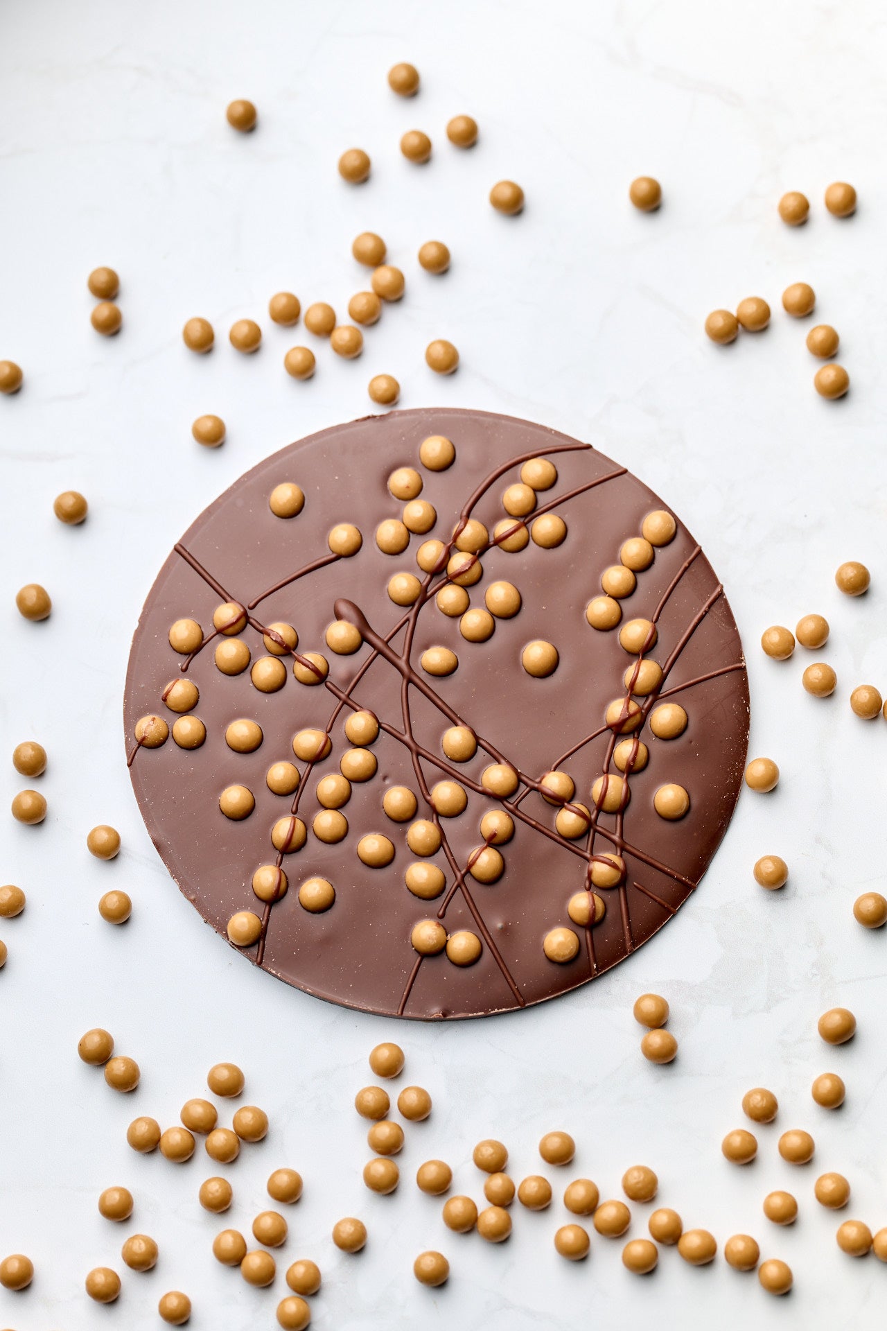 Disk | Crispy Pearls| French Milk Chocolate | 42% Cacao | 80g