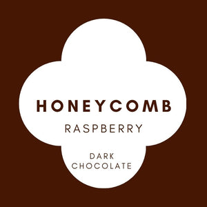 Honeycomb | Raspberry Crisp | French Dark Chocolate | 62% cacao |100g