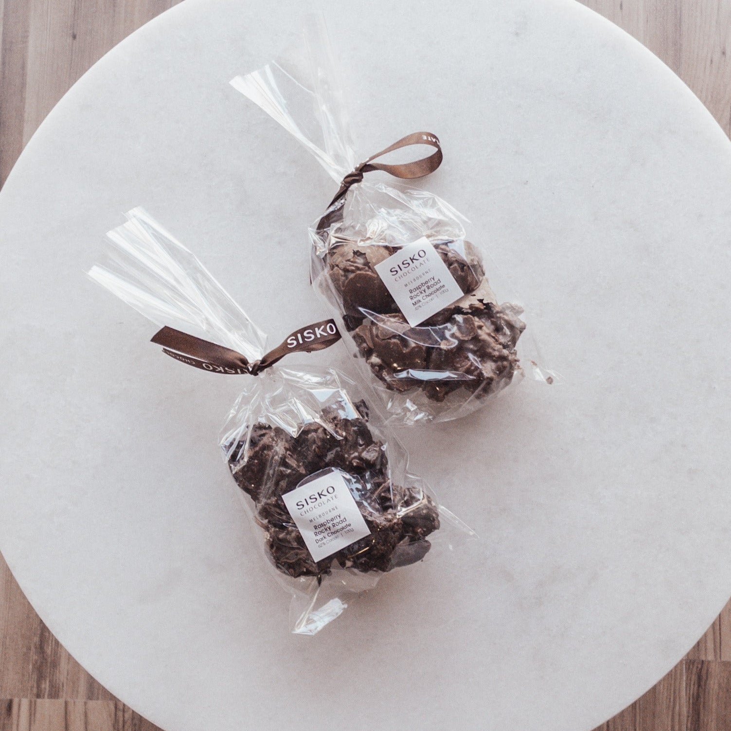 Rocky Road Bites | French Dark Chocolate | 62% Cacao | 100g