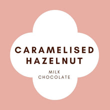 Load image into Gallery viewer, Caramelised Hazelnut  | French Milk Chocolate | 42% Cacao | 80g