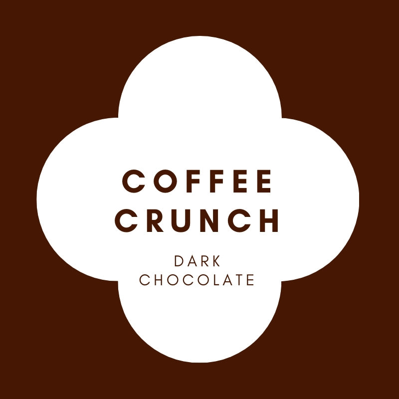 Disk | Coffee Crunch | French Dark Chocolate | 62% Cacao | 80g