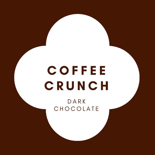 Coffee Crunch | French Dark Chocolate | 62% Cacao | 80g