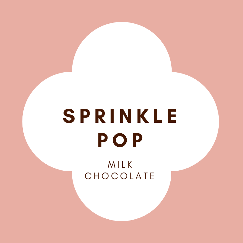 Sprinkle Pops | French Milk Chocolate | 20g