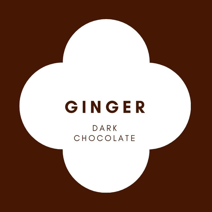 Ginger | French Dark Chocolate | 62% Cacao | 80g