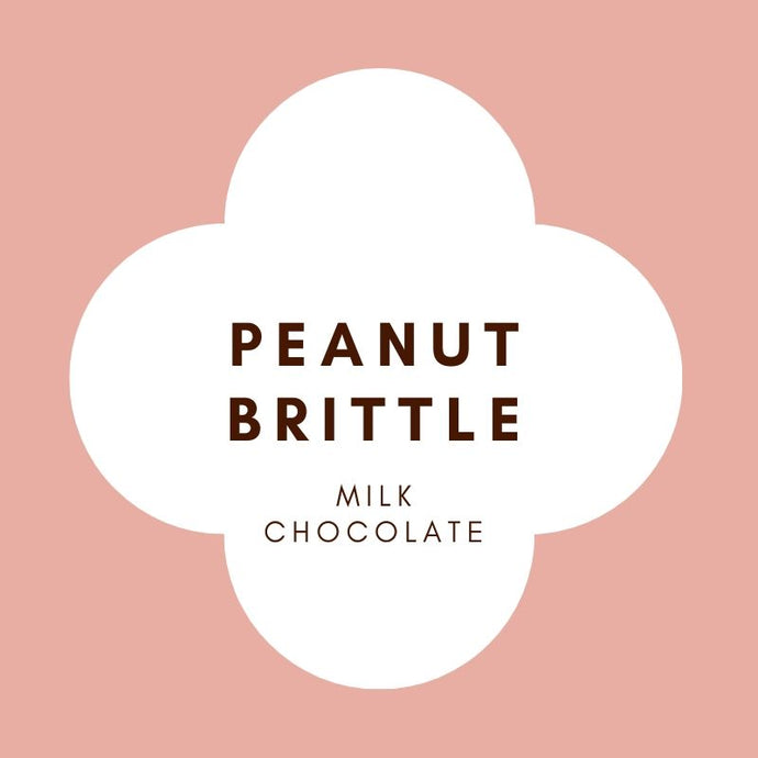 Peanut Brittle | French Milk Chocolate | 42% Cacao | 80g