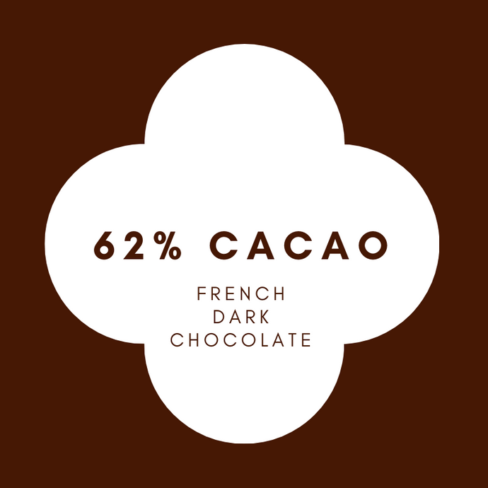 Bulk | French Dark Chocolate | 62% cacao | 500g