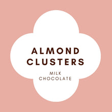 Load image into Gallery viewer, Almond Clusters | French Milk Chocolate | 42% Cacao | 100g