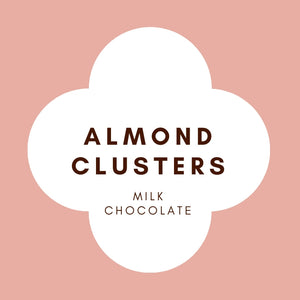 Almond Clusters | French Milk Chocolate | 42% Cacao | 100g