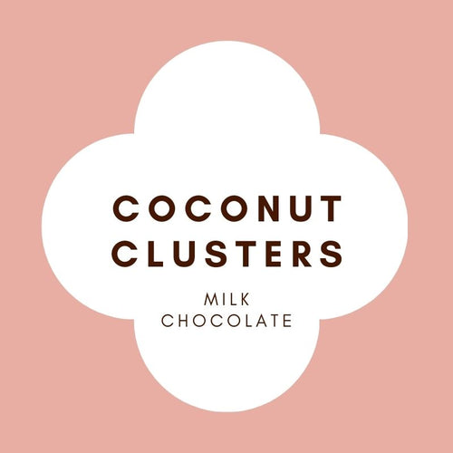 Coconut Clusters | Milk Chocolate | 42% cacao |  100g