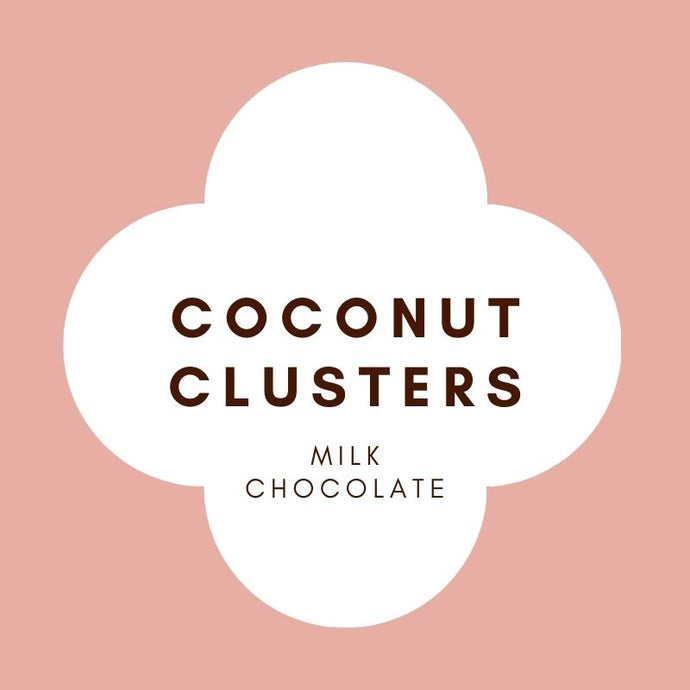Coconut Clusters | Milk Chocolate | 42% cacao |  100g